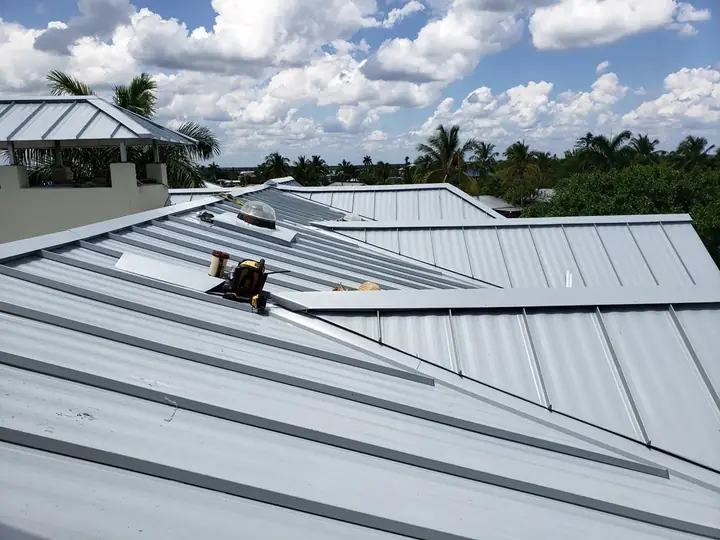 Metal roof